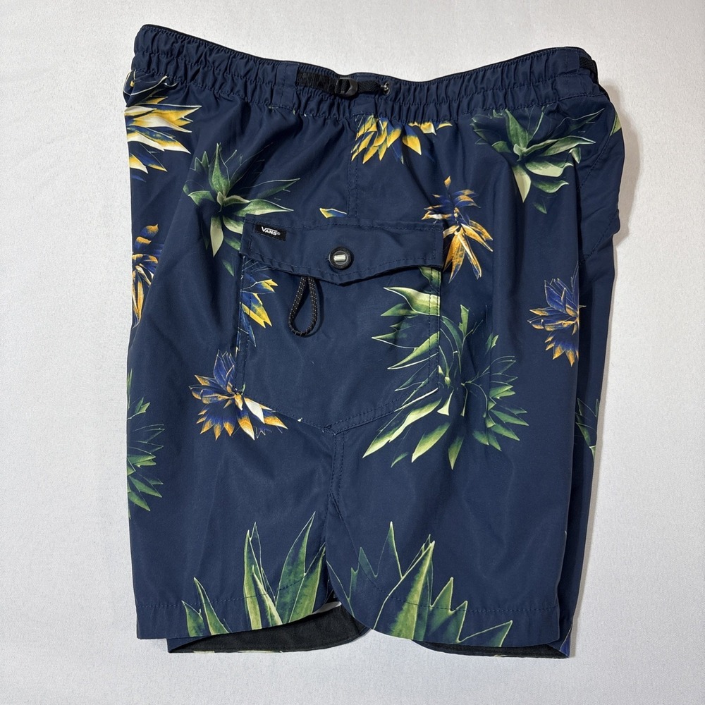Vans Mens Swimming Shorts‎ Large Blue Floral